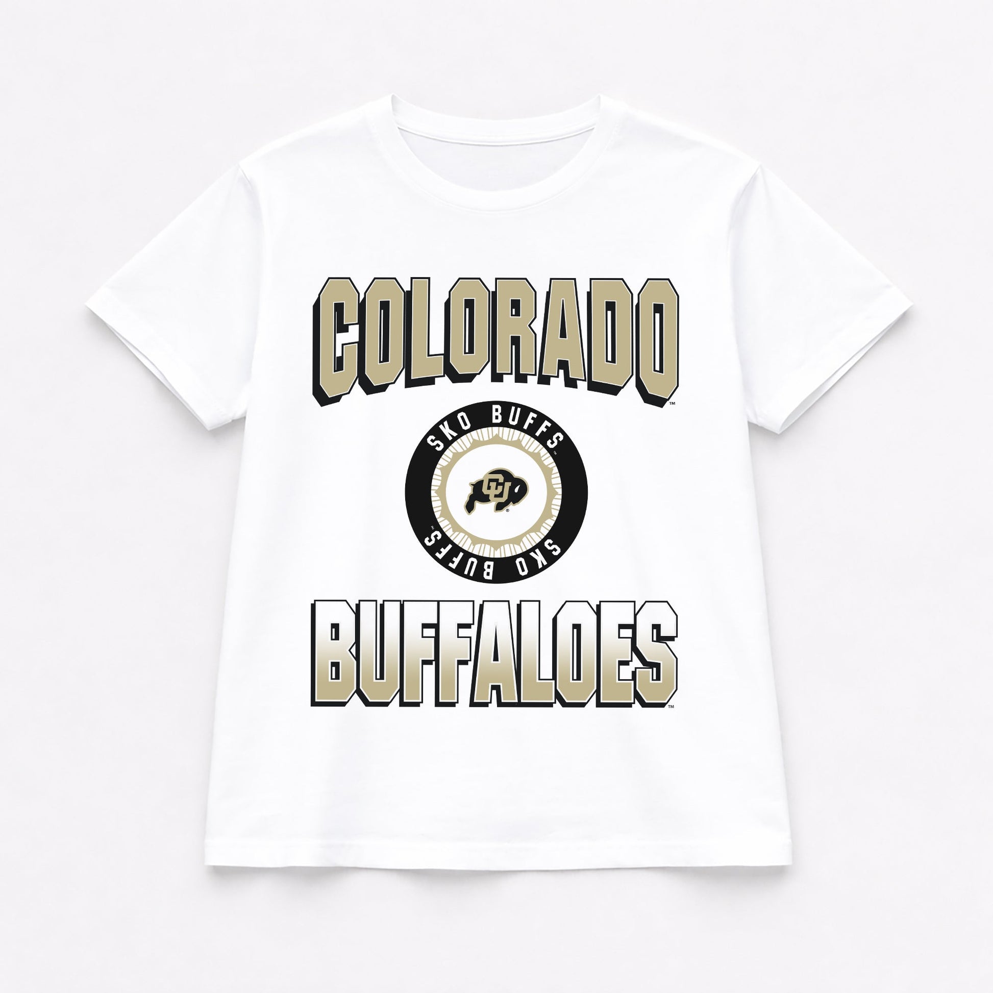 COLORADO BUFFALOES ALL-TIME CLASSIC SHORT SLEEVE FLOWY TEE