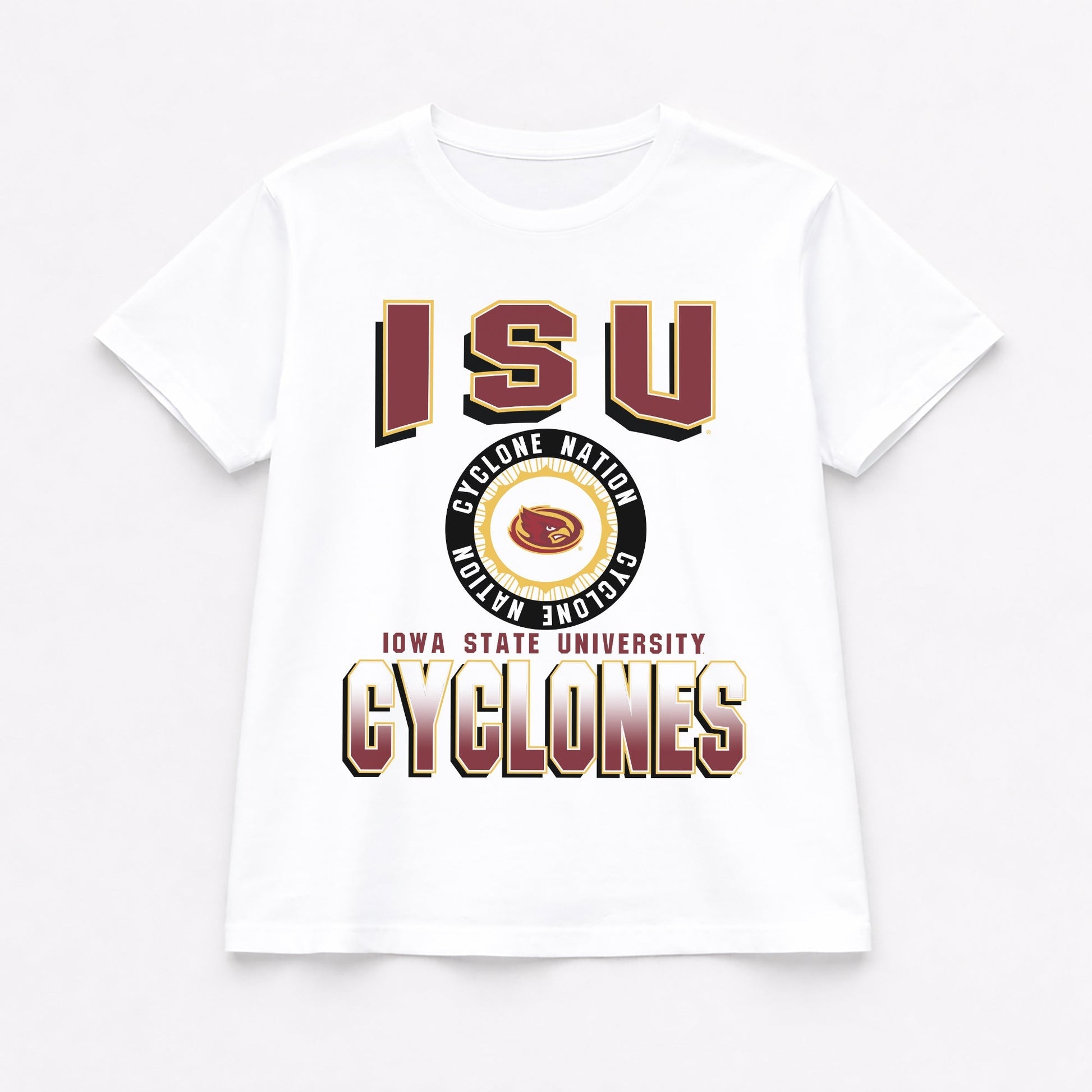 IOWA STATE CYCLONES ALL-TIME CLASSIC SHORT SLEEVE FLOWY TEE