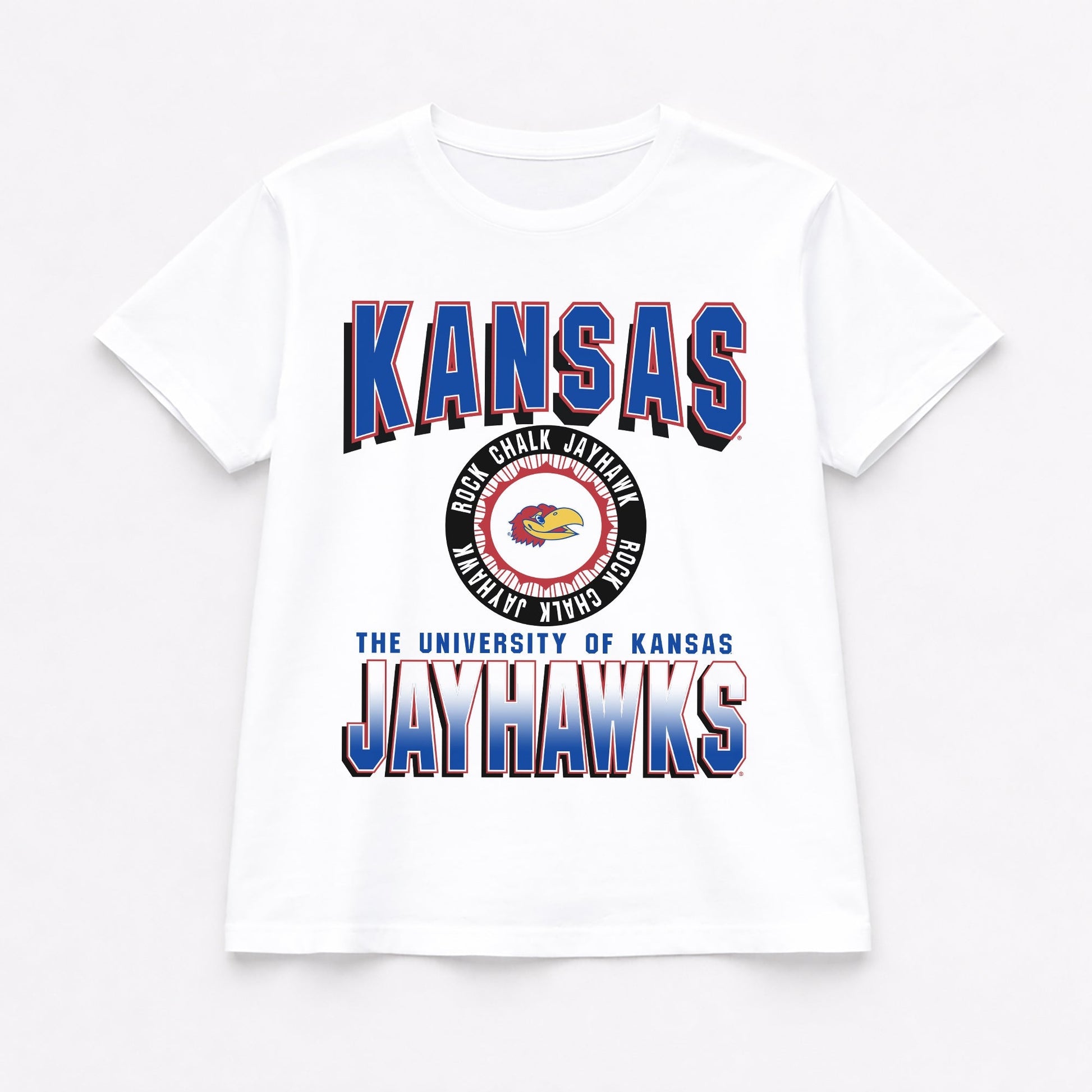KANSAS JAYHAWKS ALL-TIME CLASSIC SHORT SLEEVE FLOWY TEE