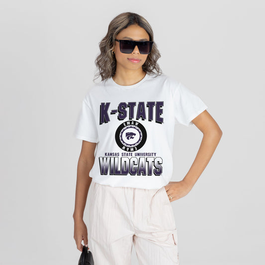 KANSAS STATE WILDCATS ALL-TIME CLASSIC SHORT SLEEVE FLOWY TEE