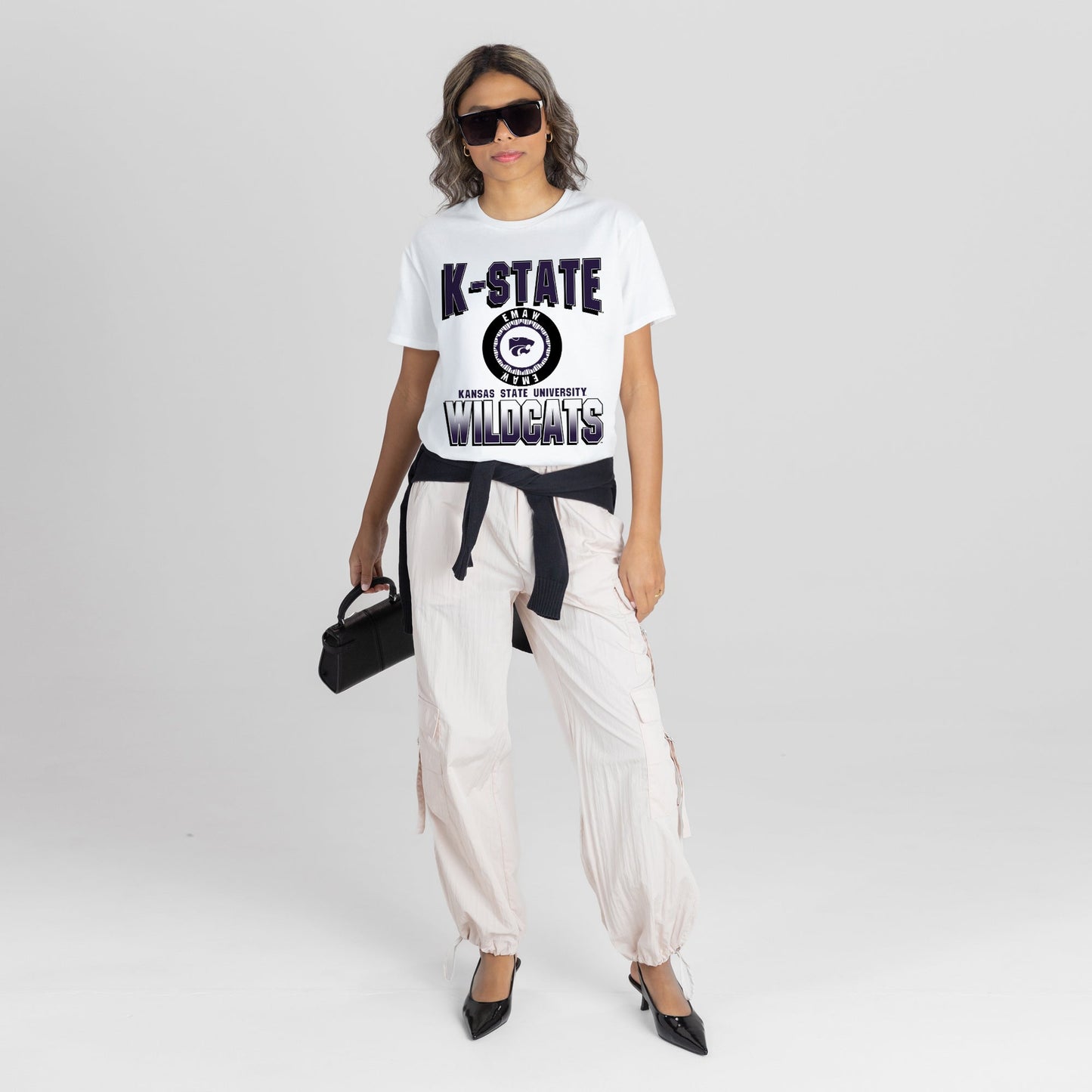 KANSAS STATE WILDCATS ALL-TIME CLASSIC SHORT SLEEVE FLOWY TEE
