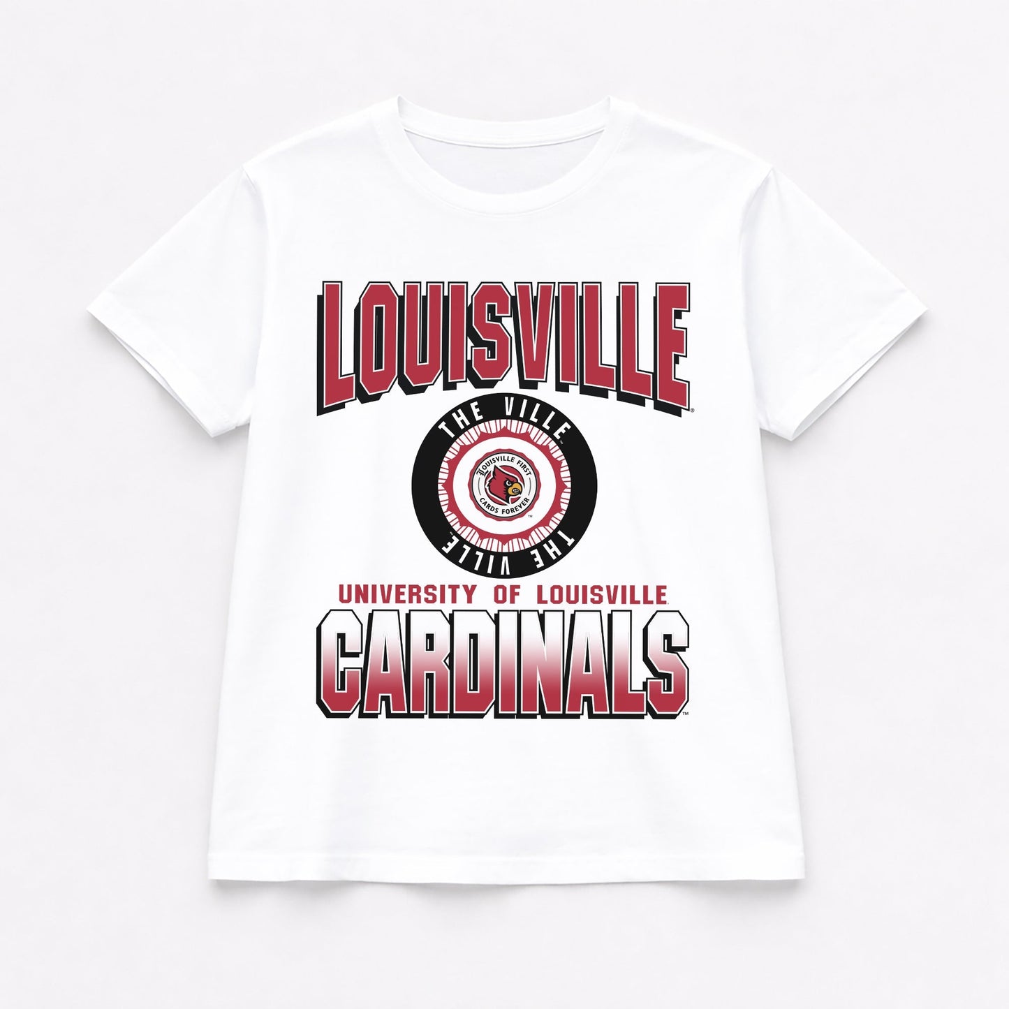 LOUISVILLE CARDINALS ALL-TIME CLASSIC SHORT SLEEVE FLOWY TEE