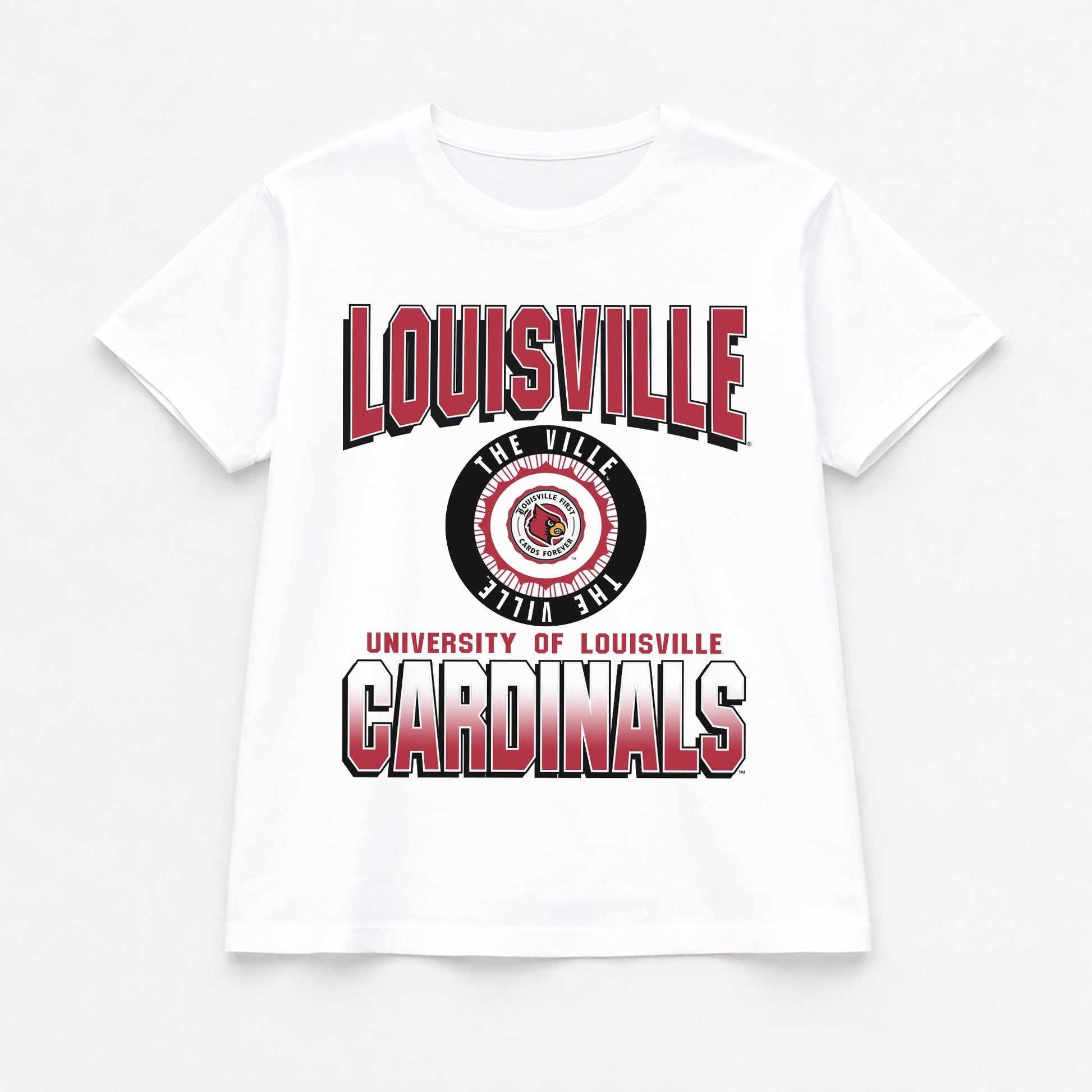 LOUISVILLE CARDINALS ALL-TIME CLASSIC SHORT SLEEVE FLOWY TEE