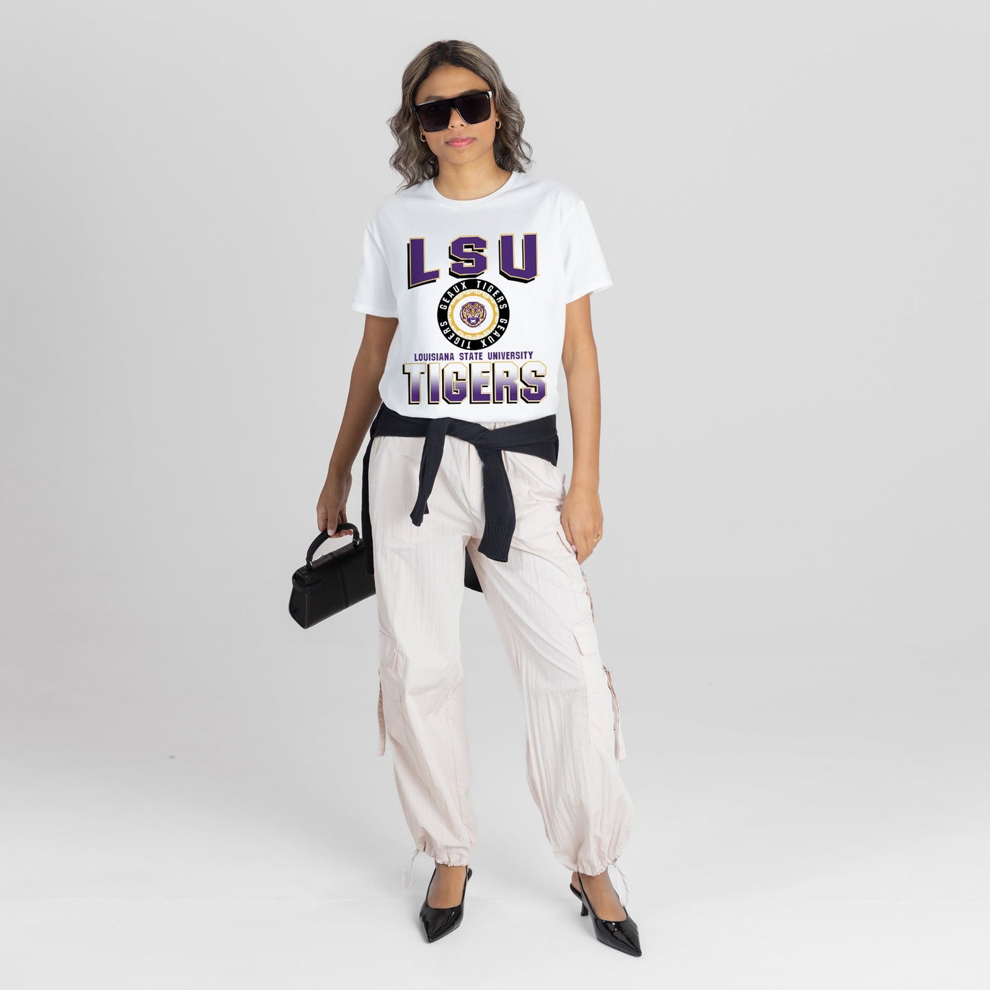 LSU TIGERS ALL-TIME CLASSIC SHORT SLEEVE FLOWY TEE