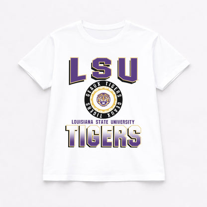 LSU TIGERS ALL-TIME CLASSIC SHORT SLEEVE FLOWY TEE