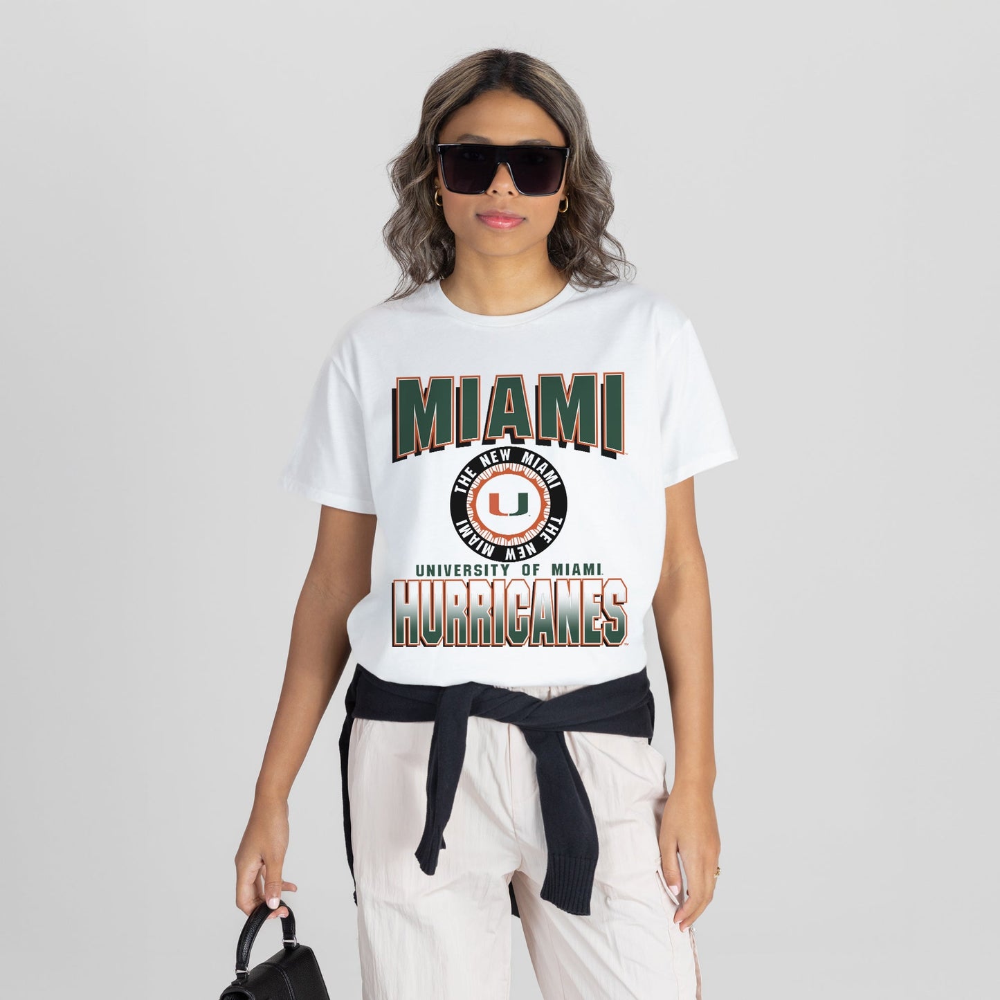 MIAMI HURRICANES ALL-TIME CLASSIC SHORT SLEEVE FLOWY TEE