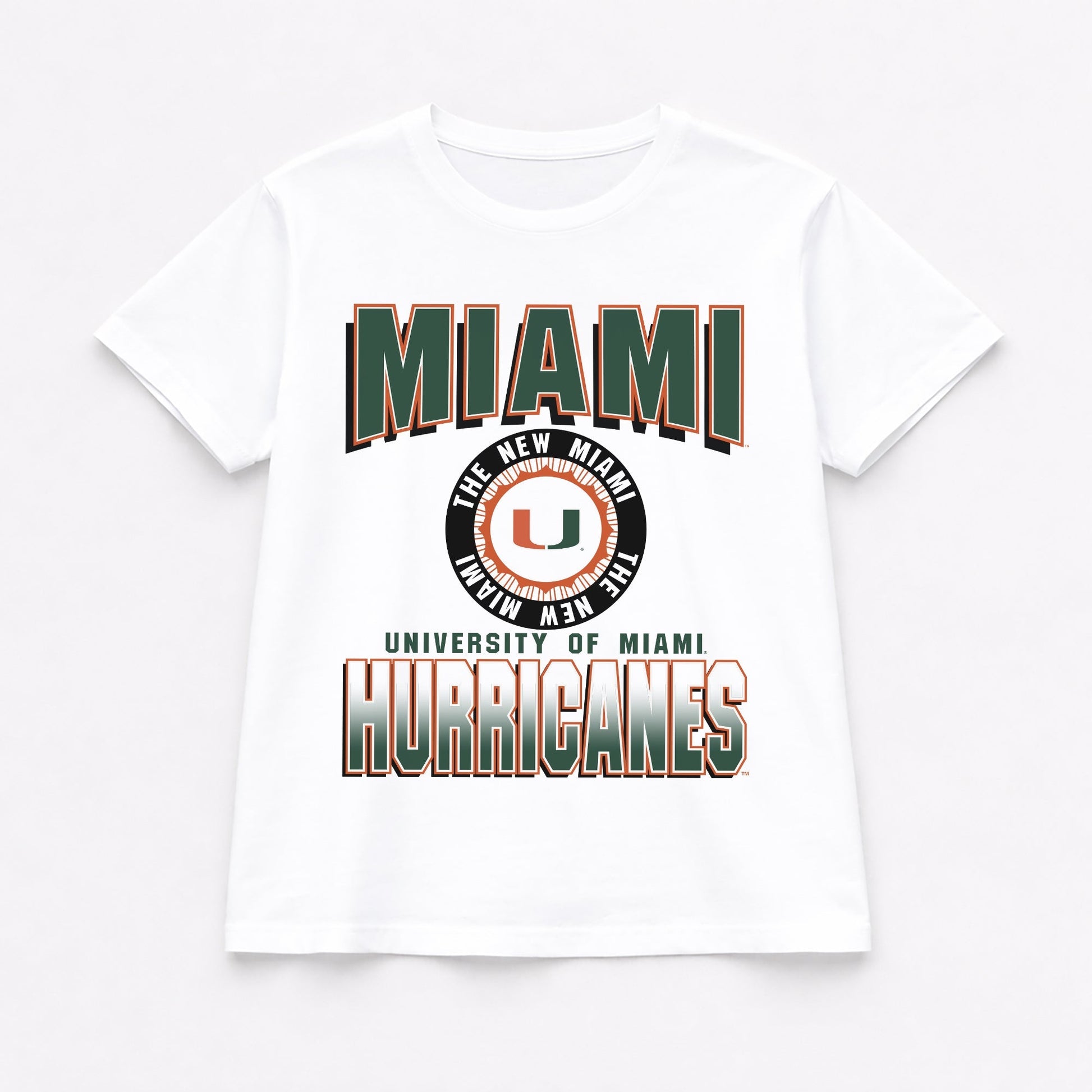 MIAMI HURRICANES ALL-TIME CLASSIC SHORT SLEEVE FLOWY TEE