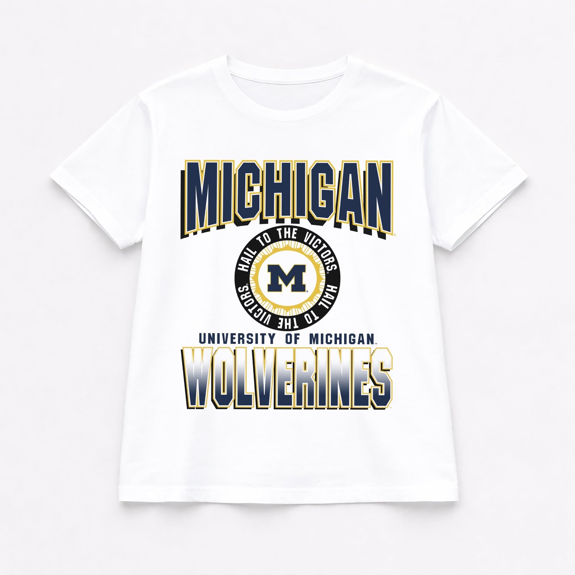MICHIGAN WOLVERINES ALL-TIME CLASSIC SHORT SLEEVE FLOWY TEE