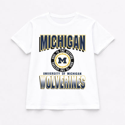 MICHIGAN WOLVERINES ALL-TIME CLASSIC SHORT SLEEVE FLOWY TEE