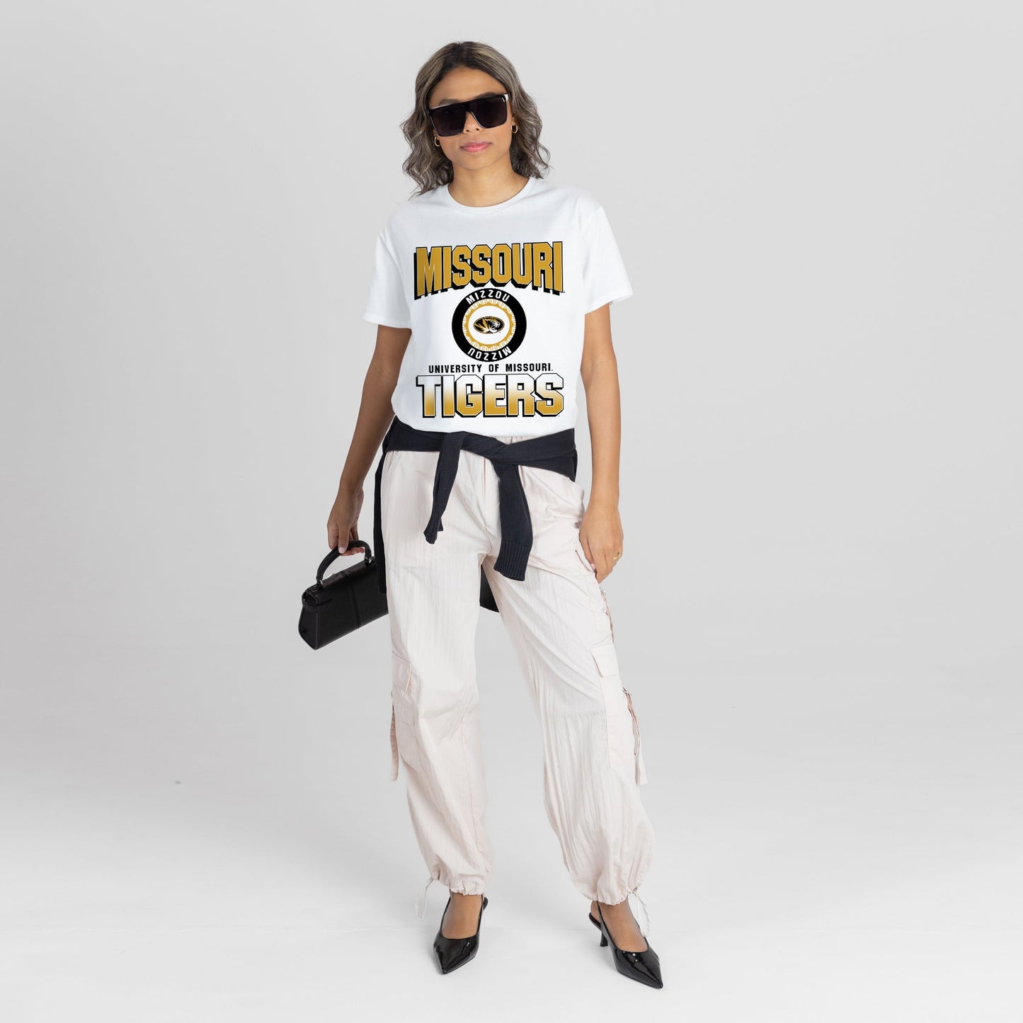 MISSOURI TIGERS ALL-TIME CLASSIC SHORT SLEEVE FLOWY TEE