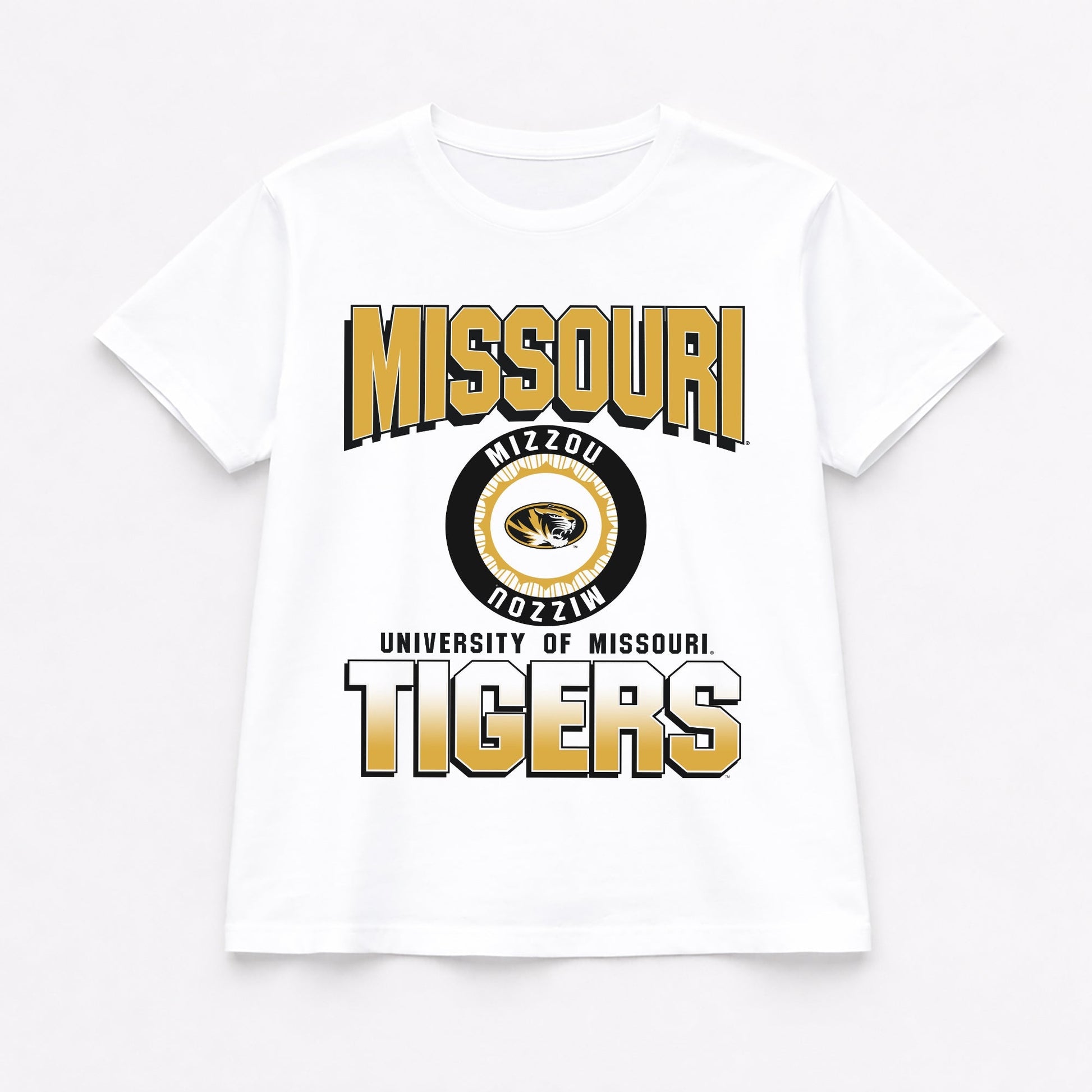 MISSOURI TIGERS ALL-TIME CLASSIC SHORT SLEEVE FLOWY TEE