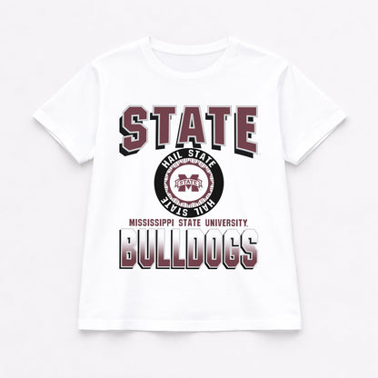 MISSISSIPPI STATE BULLDOGS ALL-TIME CLASSIC SHORT SLEEVE FLOWY TEE
