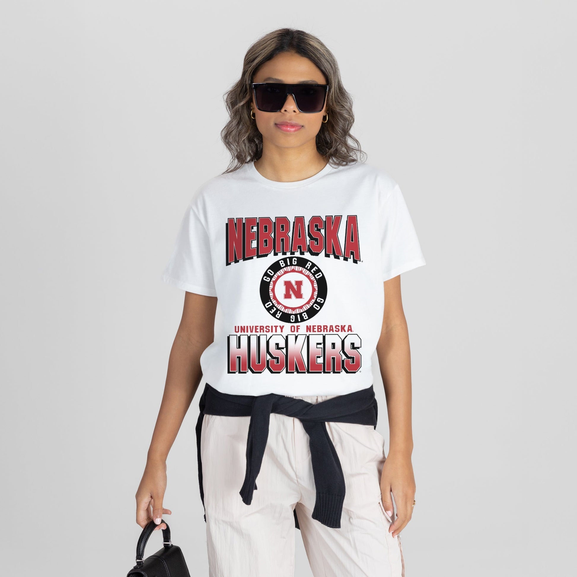 NEBRASKA CORNHUSKERS ALL-TIME CLASSIC SHORT SLEEVE FLOWY TEE