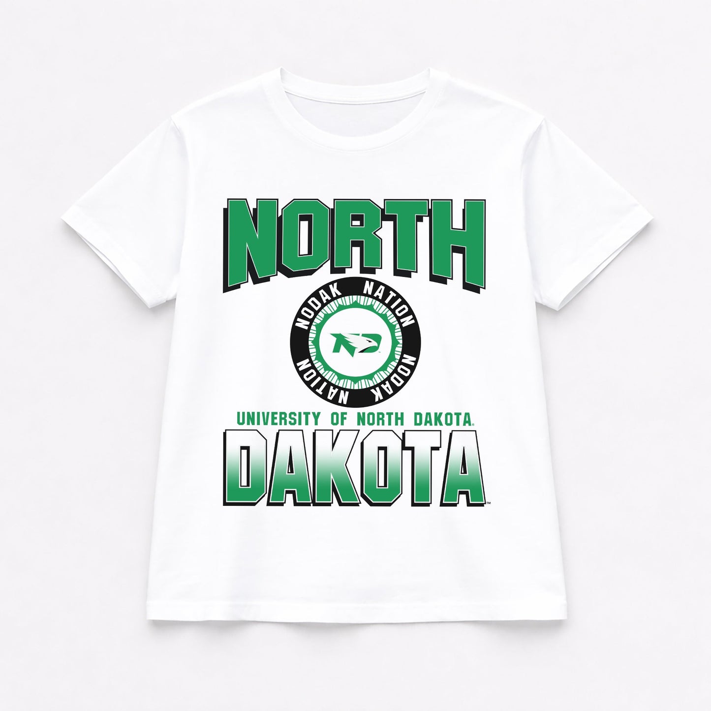 NORTH DAKOTA FIGHTING HAWKS ALL-TIME CLASSIC SHORT SLEEVE FLOWY TEE