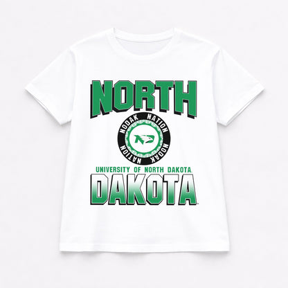 NORTH DAKOTA FIGHTING HAWKS ALL-TIME CLASSIC SHORT SLEEVE FLOWY TEE
