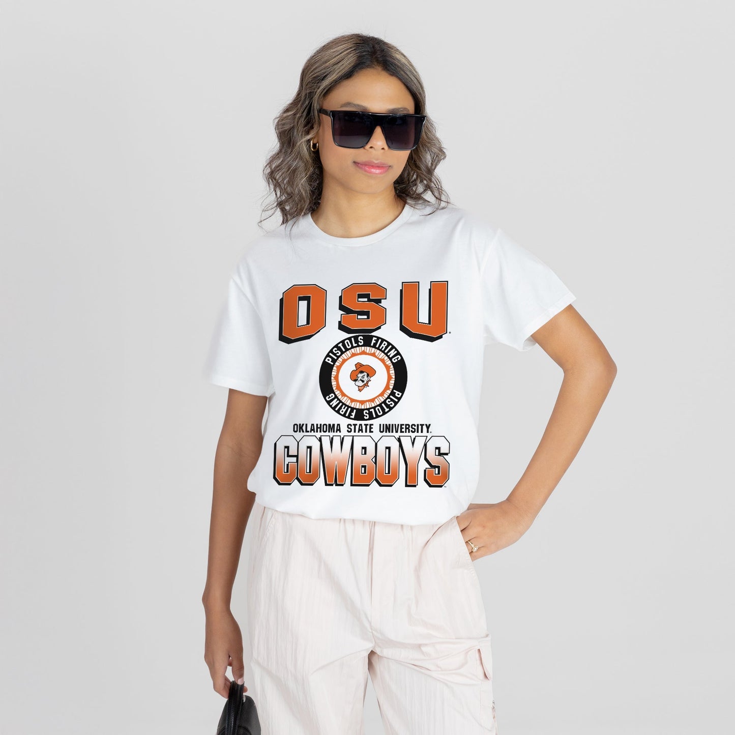 OKLAHOMA STATE COWBOYS ALL-TIME CLASSIC SHORT SLEEVE FLOWY TEE