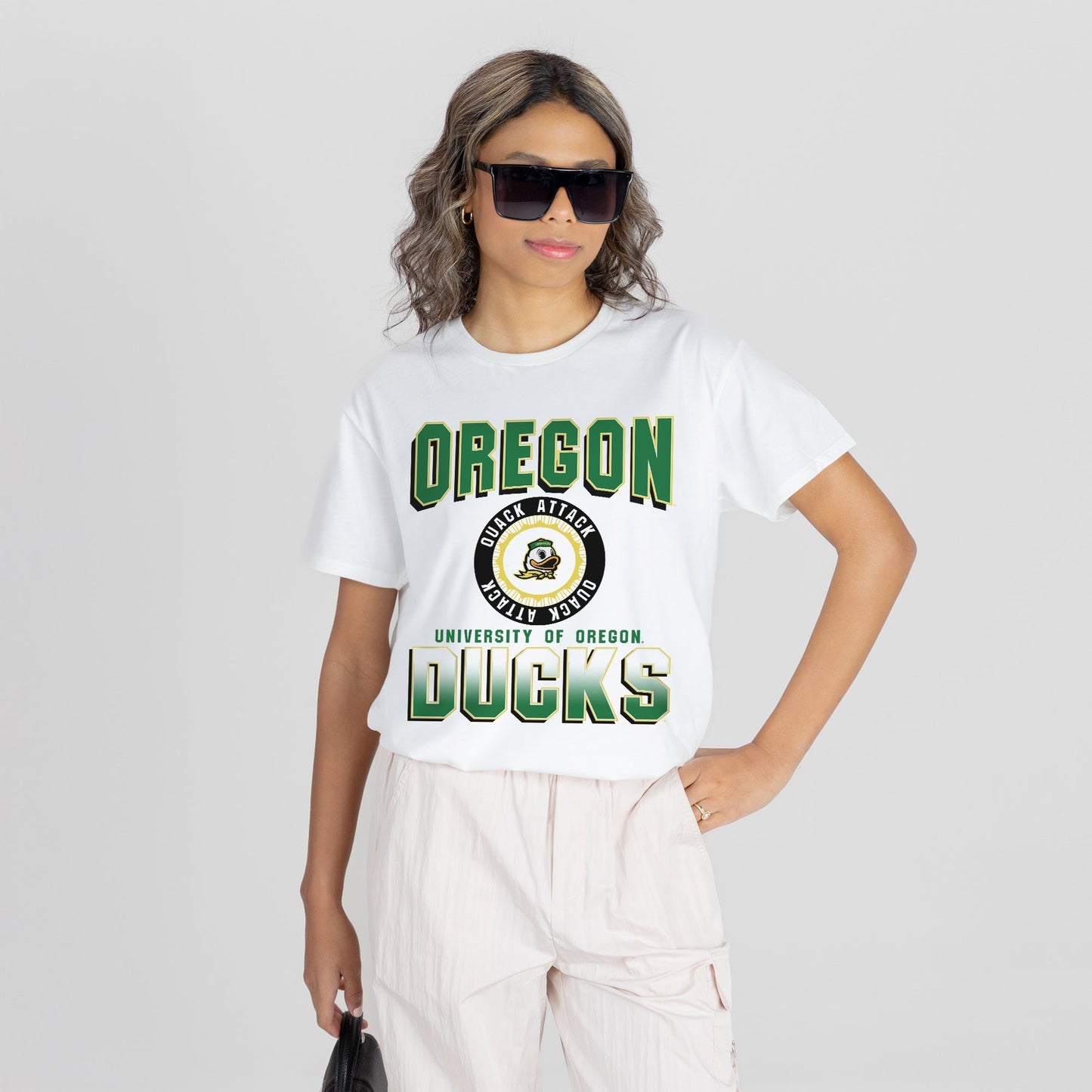 OREGON DUCKS ALL-TIME CLASSIC SHORT SLEEVE FLOWY TEE