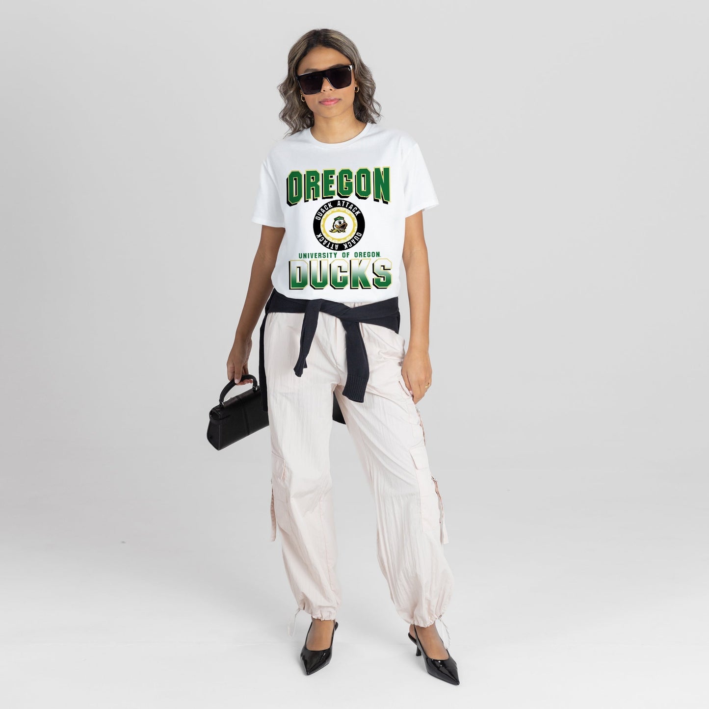 OREGON DUCKS ALL-TIME CLASSIC SHORT SLEEVE FLOWY TEE