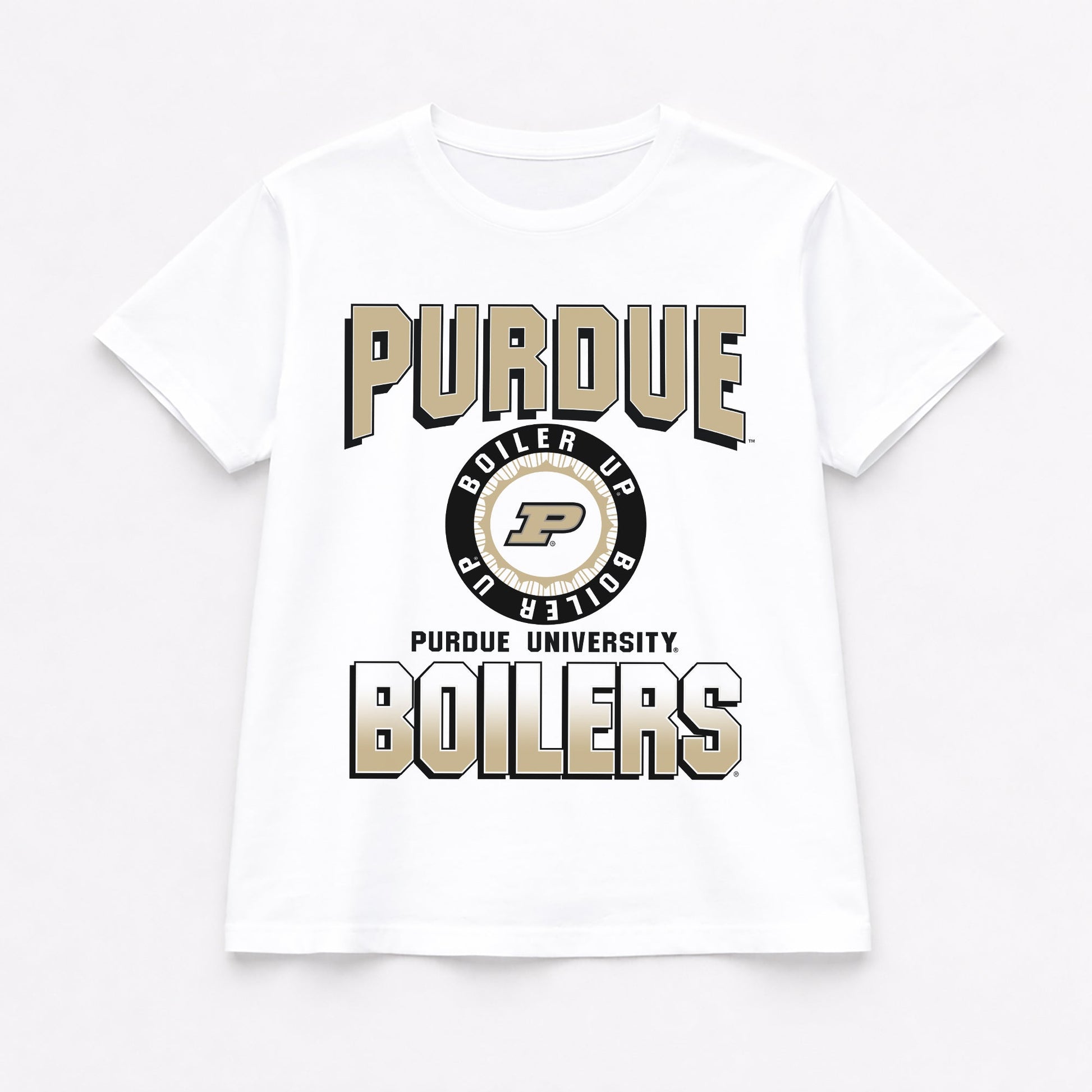 PURDUE BOILERMAKERS ALL-TIME CLASSIC SHORT SLEEVE FLOWY TEE