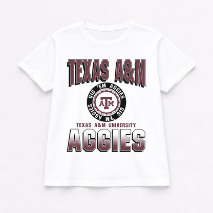 TEXAS A&M AGGIES ALL-TIME CLASSIC SHORT SLEEVE FLOWY TEE