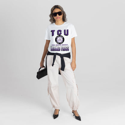 TCU HORNED FROGS ALL-TIME CLASSIC SHORT SLEEVE FLOWY TEE