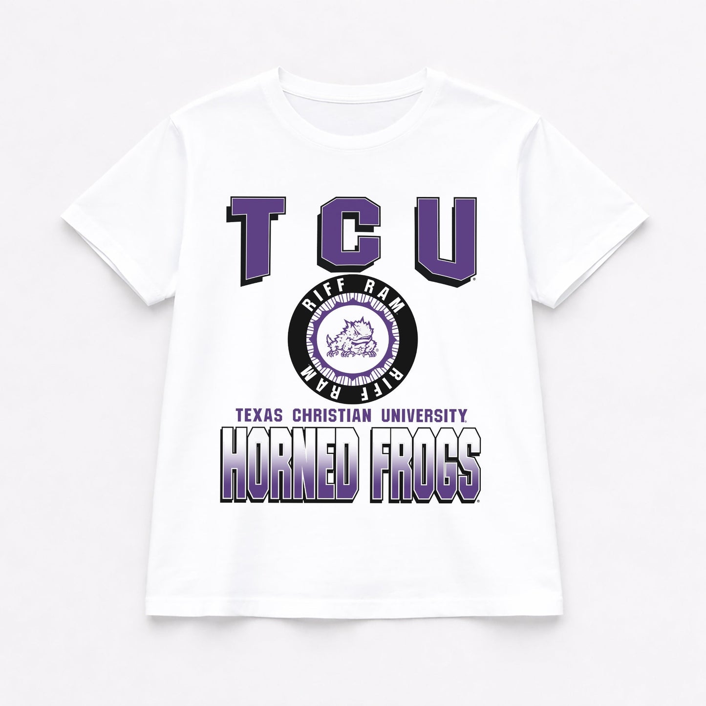 TCU HORNED FROGS ALL-TIME CLASSIC SHORT SLEEVE FLOWY TEE