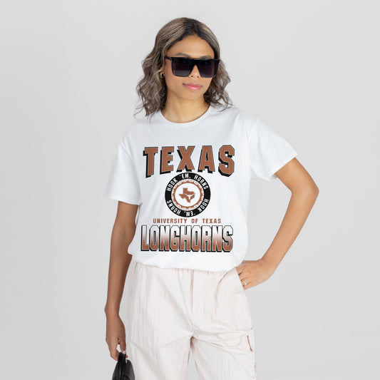 TEXAS LONGHORNS ALL-TIME CLASSIC SHORT SLEEVE FLOWY TEE