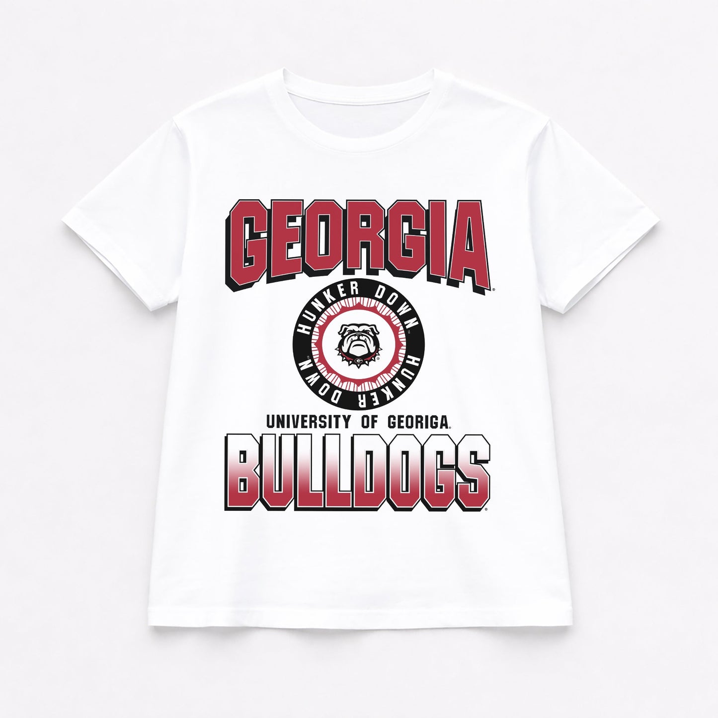 GEORGIA BULLDOGS ALL-TIME CLASSIC SHORT SLEEVE FLOWY TEE