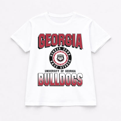 GEORGIA BULLDOGS ALL-TIME CLASSIC SHORT SLEEVE FLOWY TEE