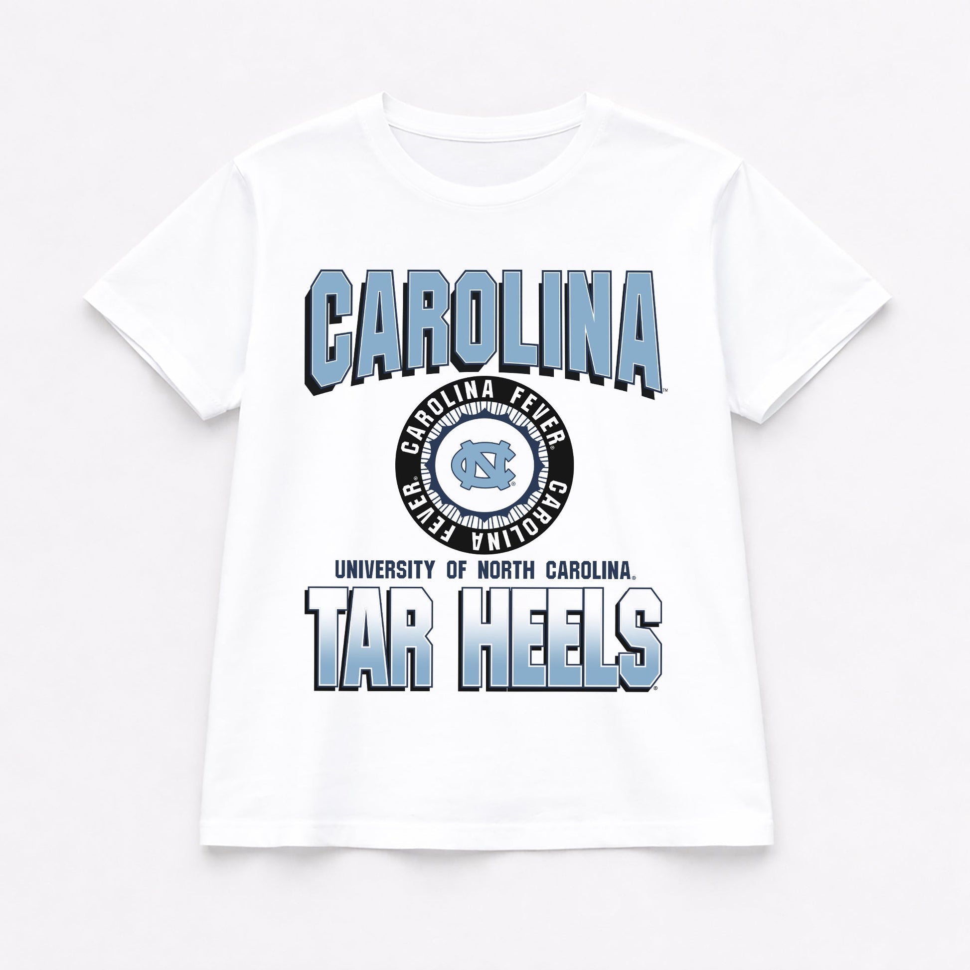 NORTH CAROLINA TAR HEELS ALL-TIME CLASSIC SHORT SLEEVE FLOWY TEE