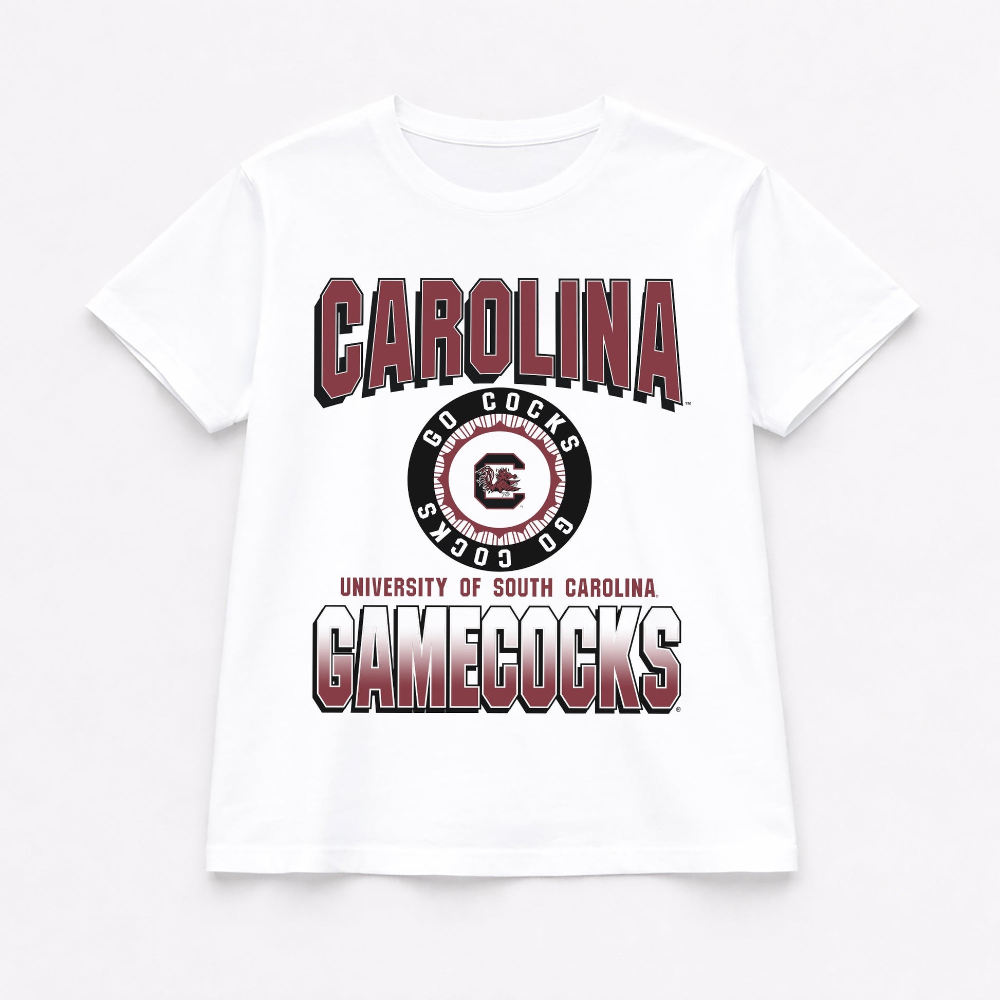 SOUTH CAROLINA GAMECOCKS ALL-TIME CLASSIC SHORT SLEEVE FLOWY TEE