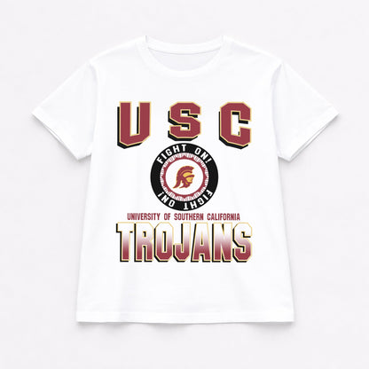 USC TROJANS ALL-TIME CLASSIC SHORT SLEEVE FLOWY TEE