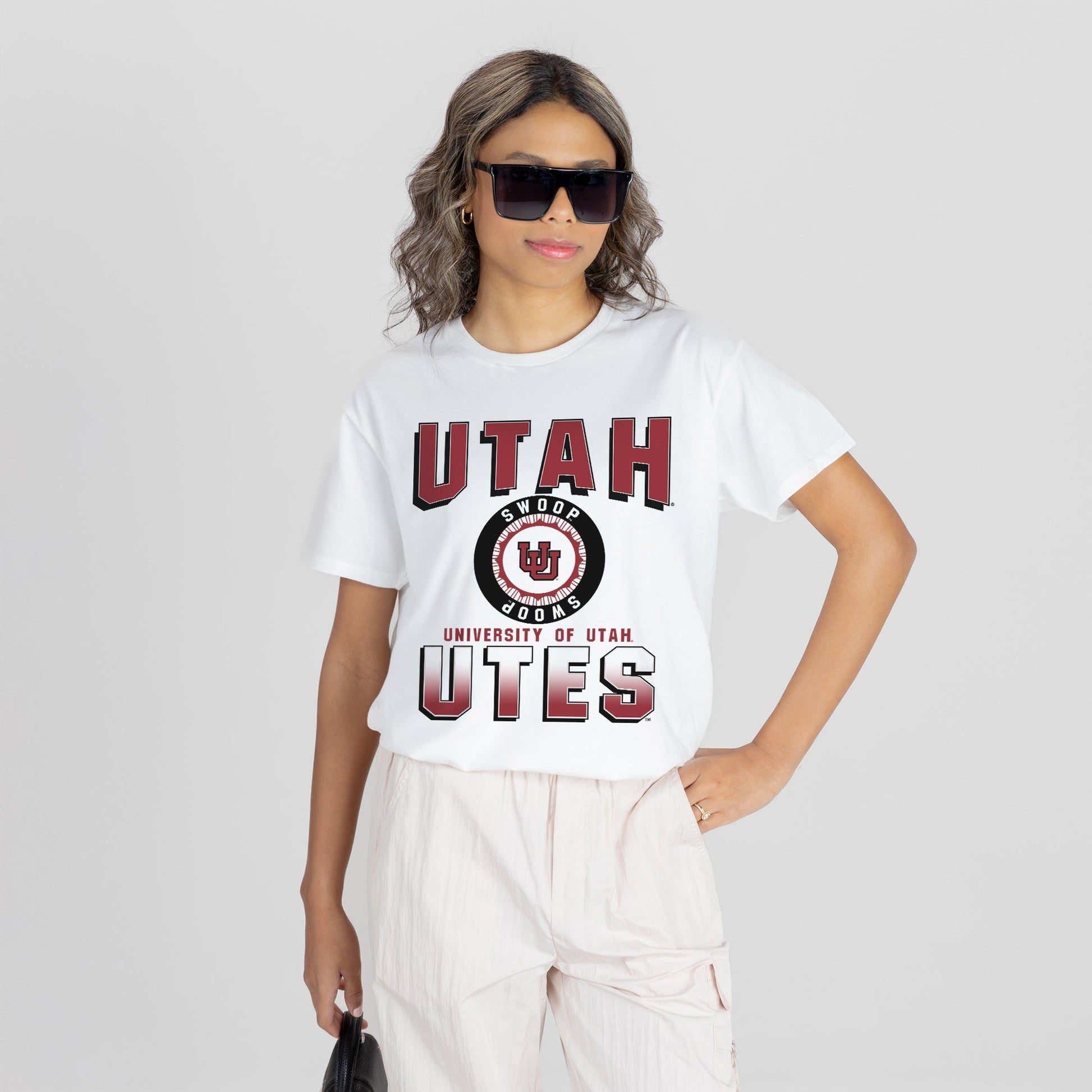 UTAH UTES ALL-TIME CLASSIC SHORT SLEEVE FLOWY TEE