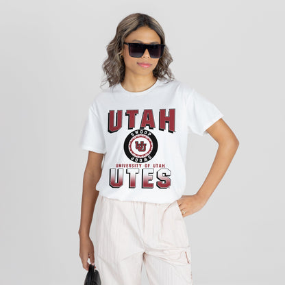 UTAH UTES ALL-TIME CLASSIC SHORT SLEEVE FLOWY TEE