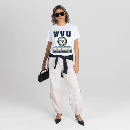 WEST VIRGINIA MOUNTAINEERS ALL-TIME CLASSIC SHORT SLEEVE FLOWY TEE