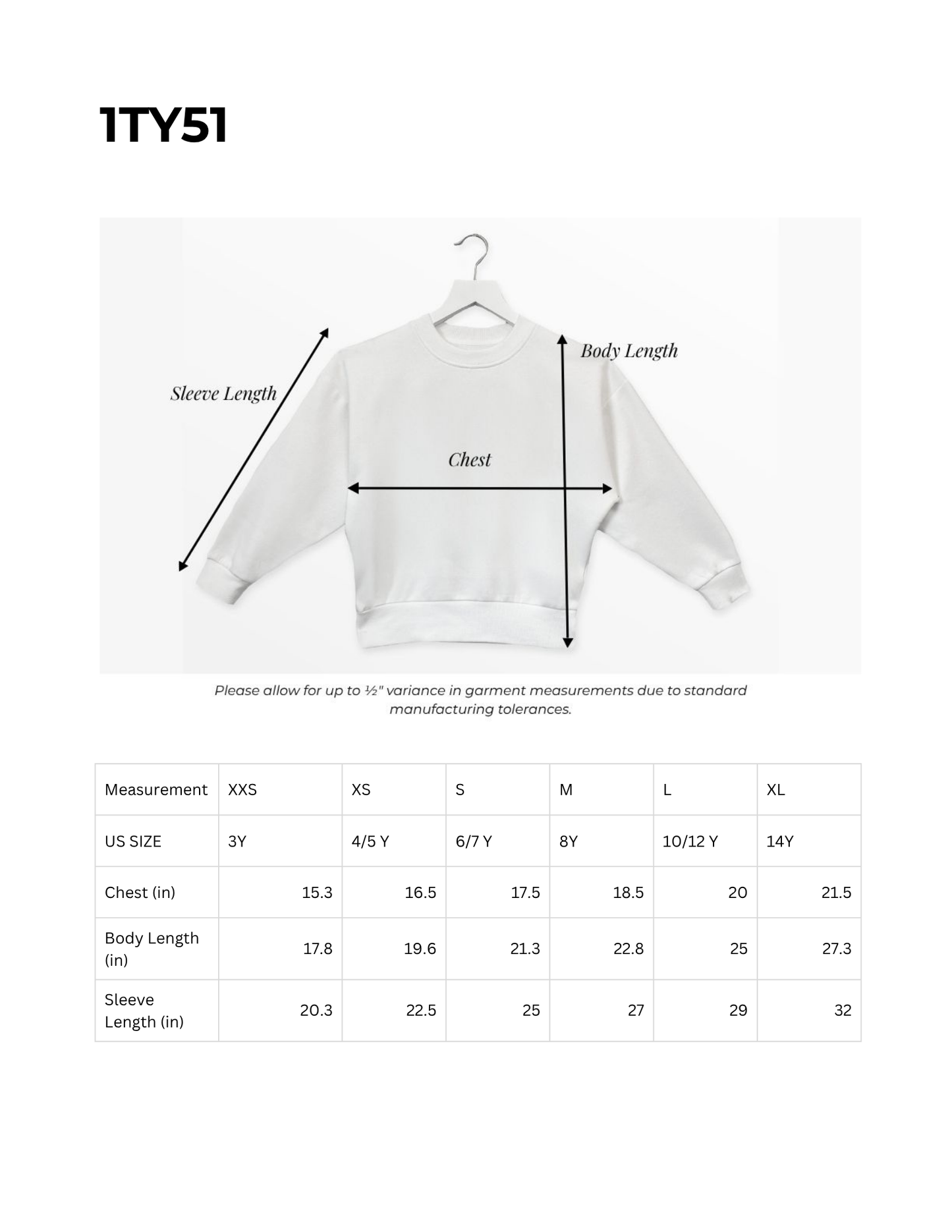 BIXBY SPARTANS YOUTH PREMIUM FLEECE CREW SWEATSHIRT