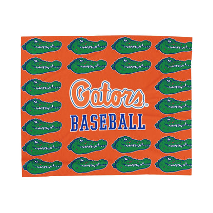 GATB024V - GATOR BASEBALL VELVETEEN BLANKET