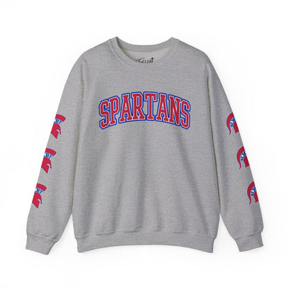 BIXBY SPARTANS LOGO SLEEVE SWEATSHIRT