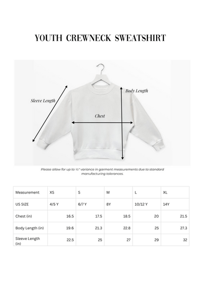 COLLINSVILLE CARDINALS YOUTH PREMIUM FLEECE CREWNECK SWEATSHIRT - The Club