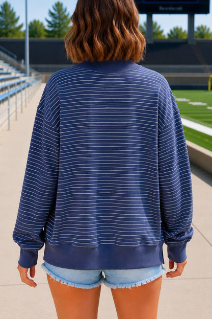*PRE-ORDER* PB002 -  BIXBY SPARTANS APPLIQUE SWEATSHIRT