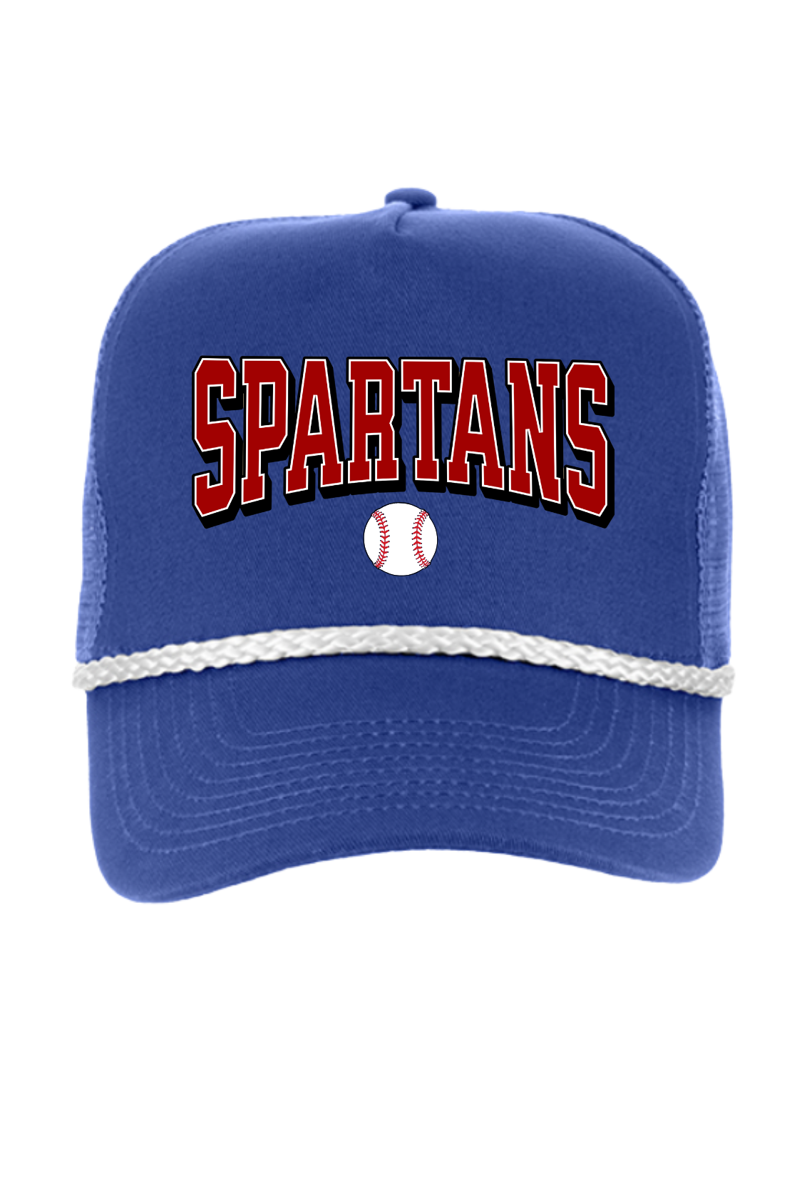 BIXBY SPARTANS BASEBALL ROPE HAT