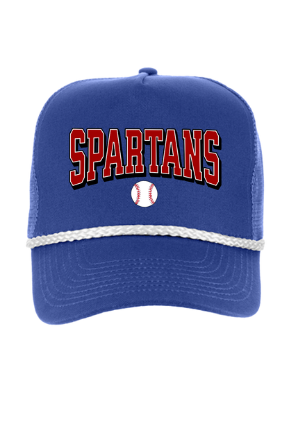 BIXBY SPARTANS BASEBALL ROPE HAT