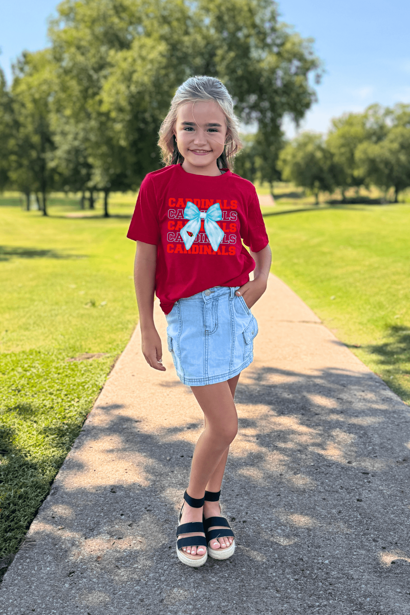 COLLINSVILLE CARDINALS CLASSIC YOUTH TEE - The Club