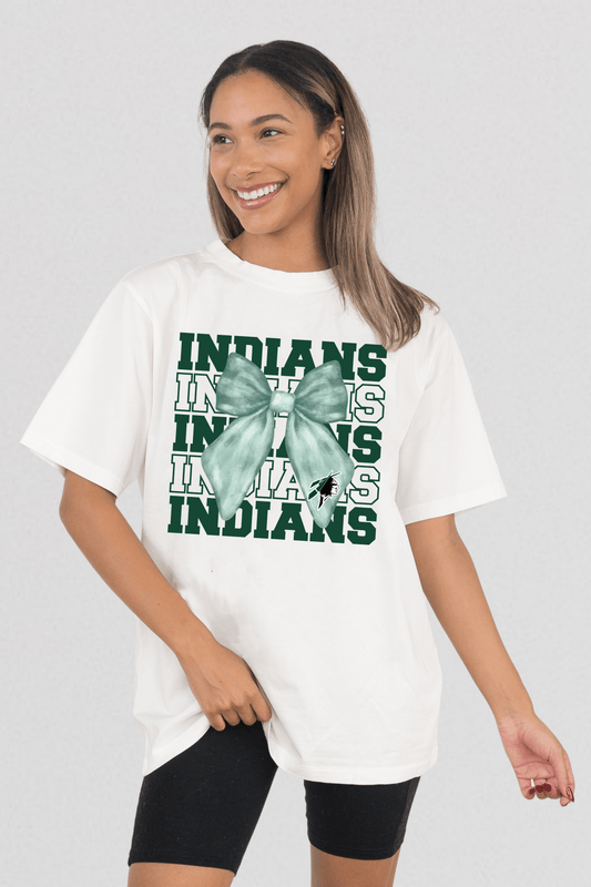 CATOOSA INDIANS VINTAGE WASH BOYFRIEND TEE - The Club
