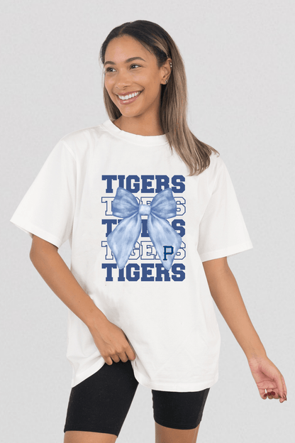 PRYOR TIGERS VINTAGE WASH BOYFRIEND TEE - The Club