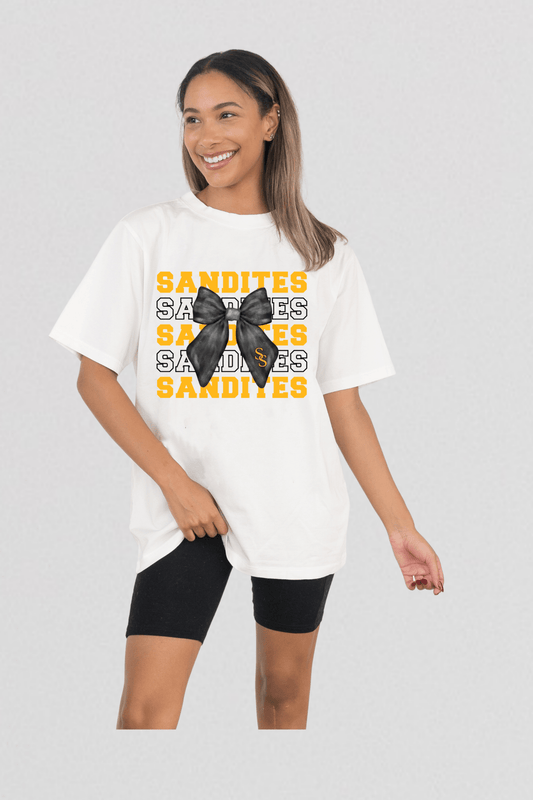 SAND SPRINGS SANDITES VINTAGE WASH BOYFRIEND TEE - The Club