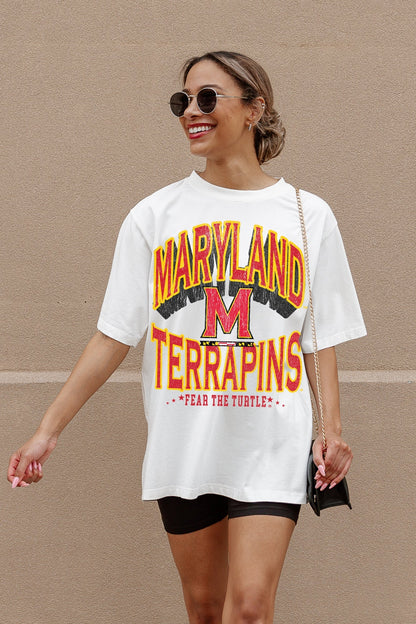MARYLAND TERRAPINS SHAKEDOWN OVERSIZED CREWNECK TEE