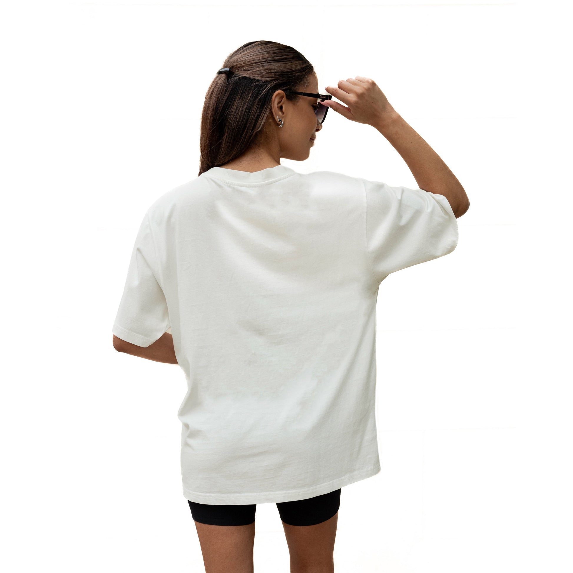 SPELMAN COLLEGE JAGUARS UNITY RELAXED FIT SHORT SLEEVE CLASSIC CREWNECK TEE WITH RIBBED NECKLINE