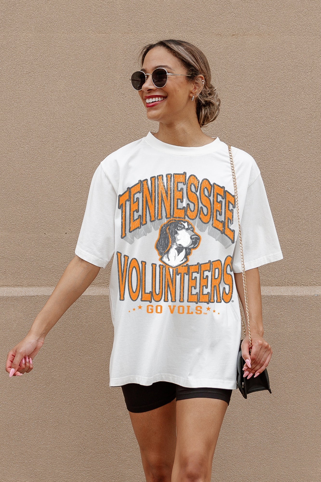 TENNESSEE VOLUNTEERS SHAKEDOWN OVERSIZED CREWNECK TEE