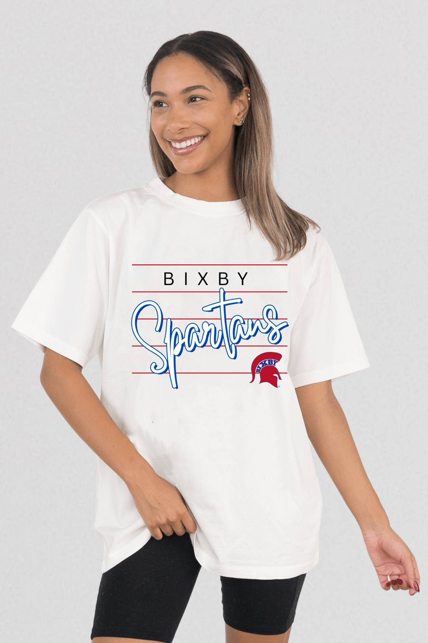 BIXBY SPARTANS PREMIUM BOYFRIEND TEE - The Club